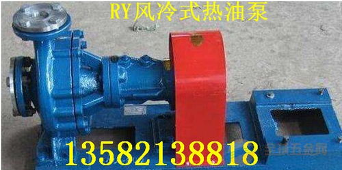 RY80-50-250风冷式导热油泵 高效导热解决方案的关键组件